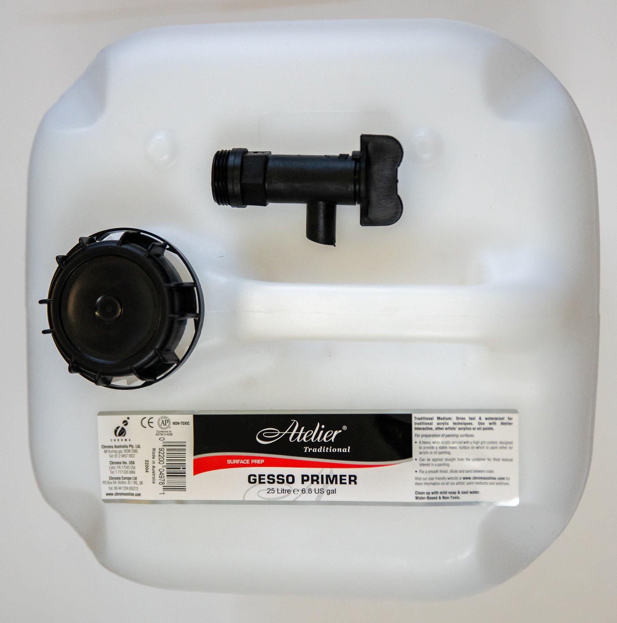 Atelier Acrylic Medium - Gesso Primer - Art Supplies Australia