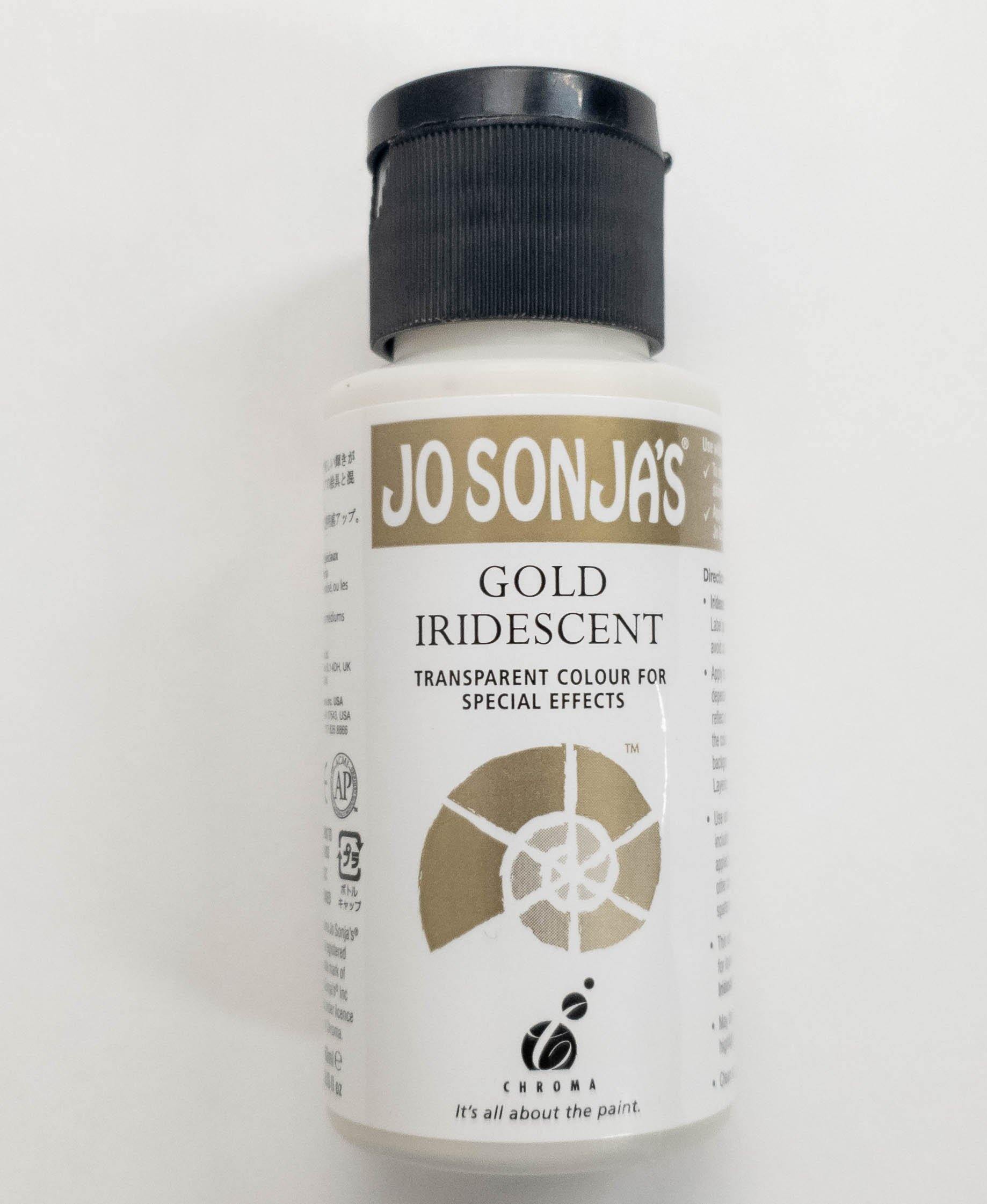 Jo Sonja's Fine Artists' Acrylic Paints Iridescent Colour 60ml - Art Supplies Australia