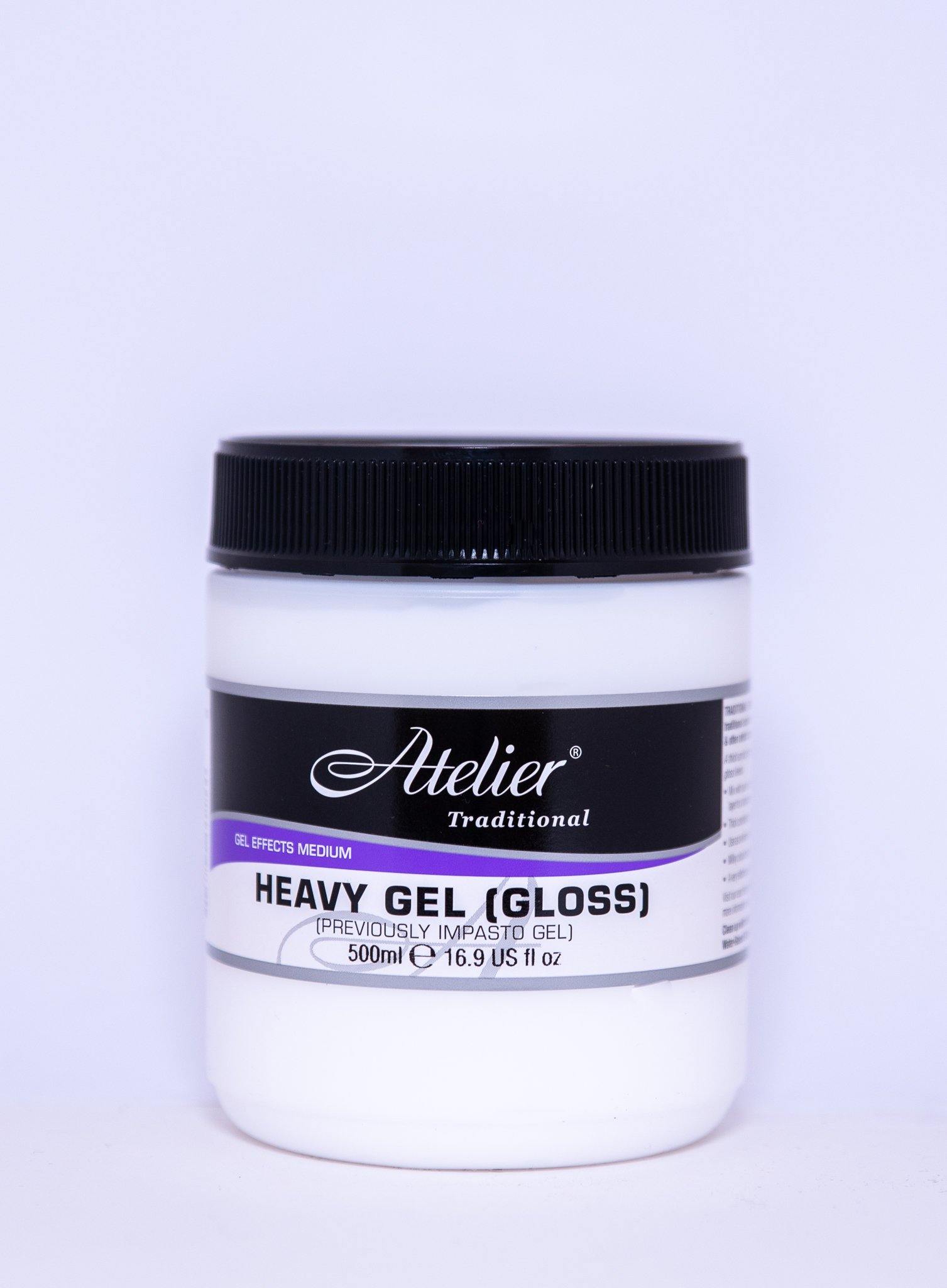 Atelier Acrylic Medium - Heavy Gel Gloss - Art Supplies Australia