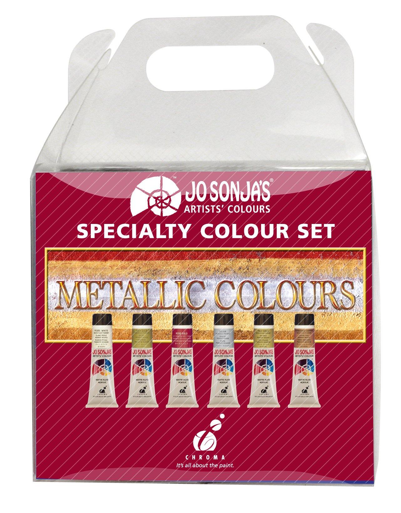 Jo Sonja's Fine Artists' Matte Flow Acrylic Paint Sets - Art Supplies Australia