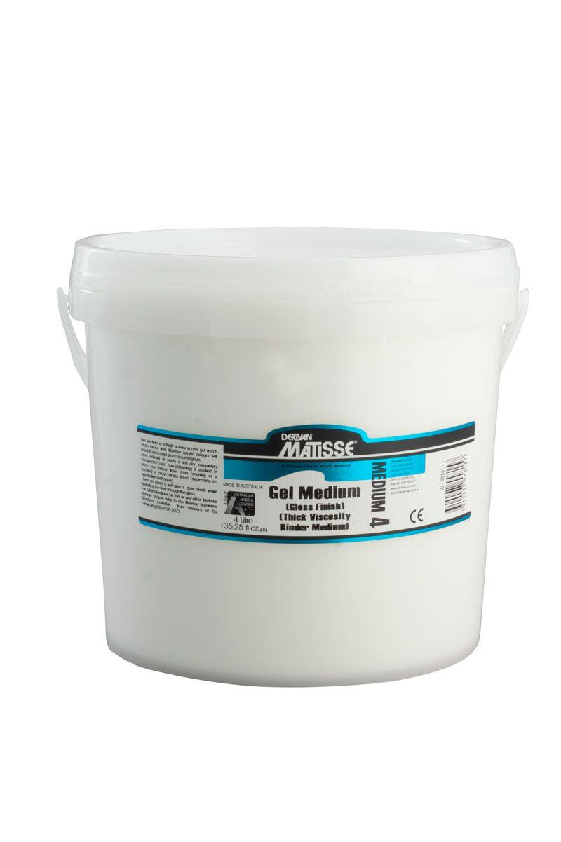 Matisse Acrylic Medium MM4 Gel Medium (Gloss Finish) - Art Supplies Australia