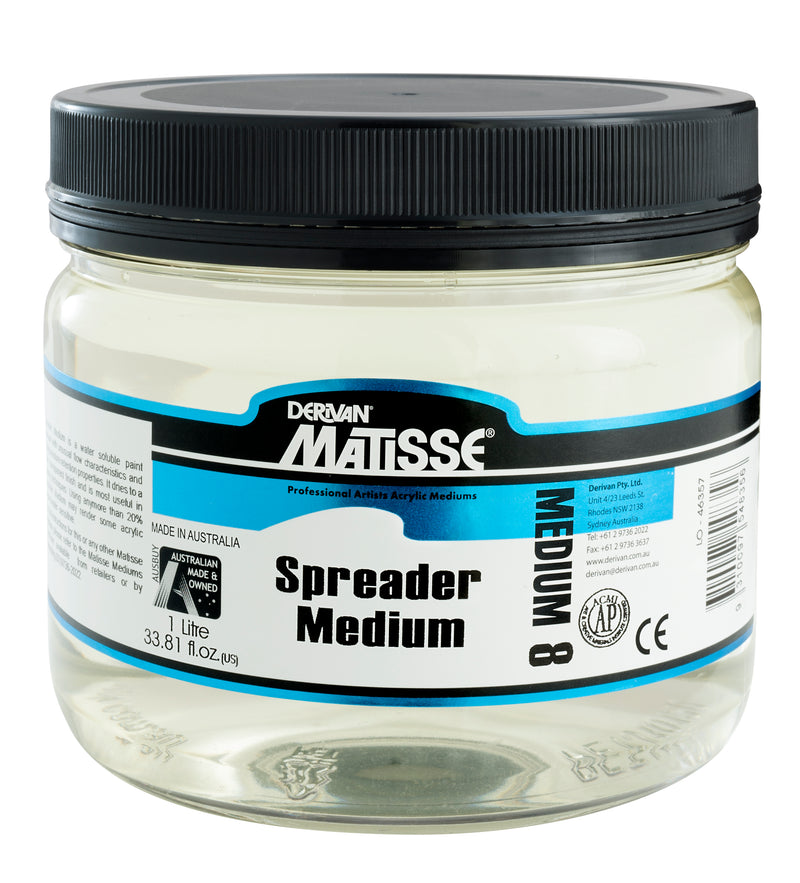 Matisse Acrylic Medium MM8 Spreader Medium - Art Supplies Australia
