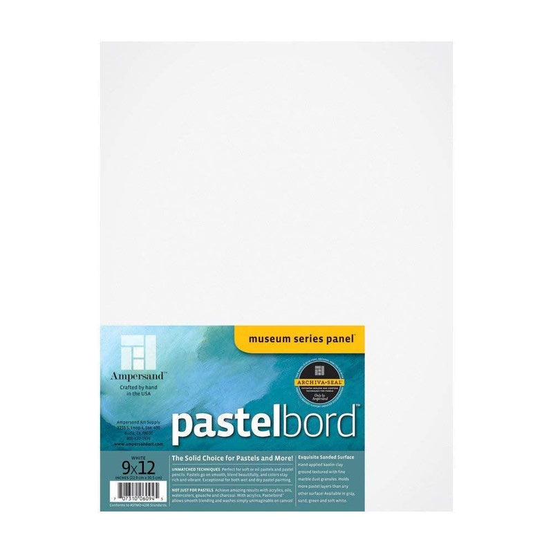 Ampersand Pastelbord (3.1mm) White - Art Supplies Australia