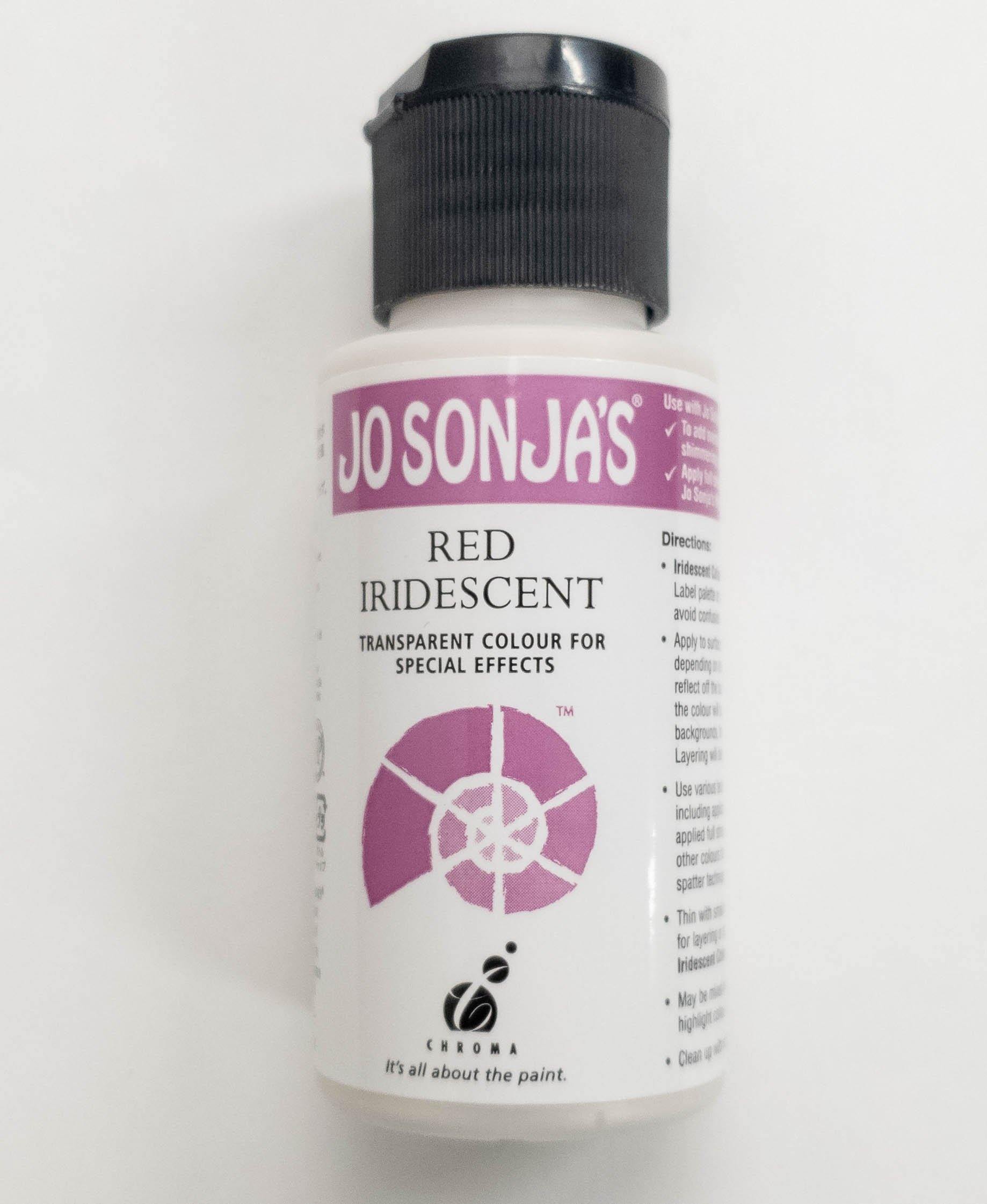 Jo Sonja's Fine Artists' Acrylic Paints Iridescent Colour 60ml - Art Supplies Australia