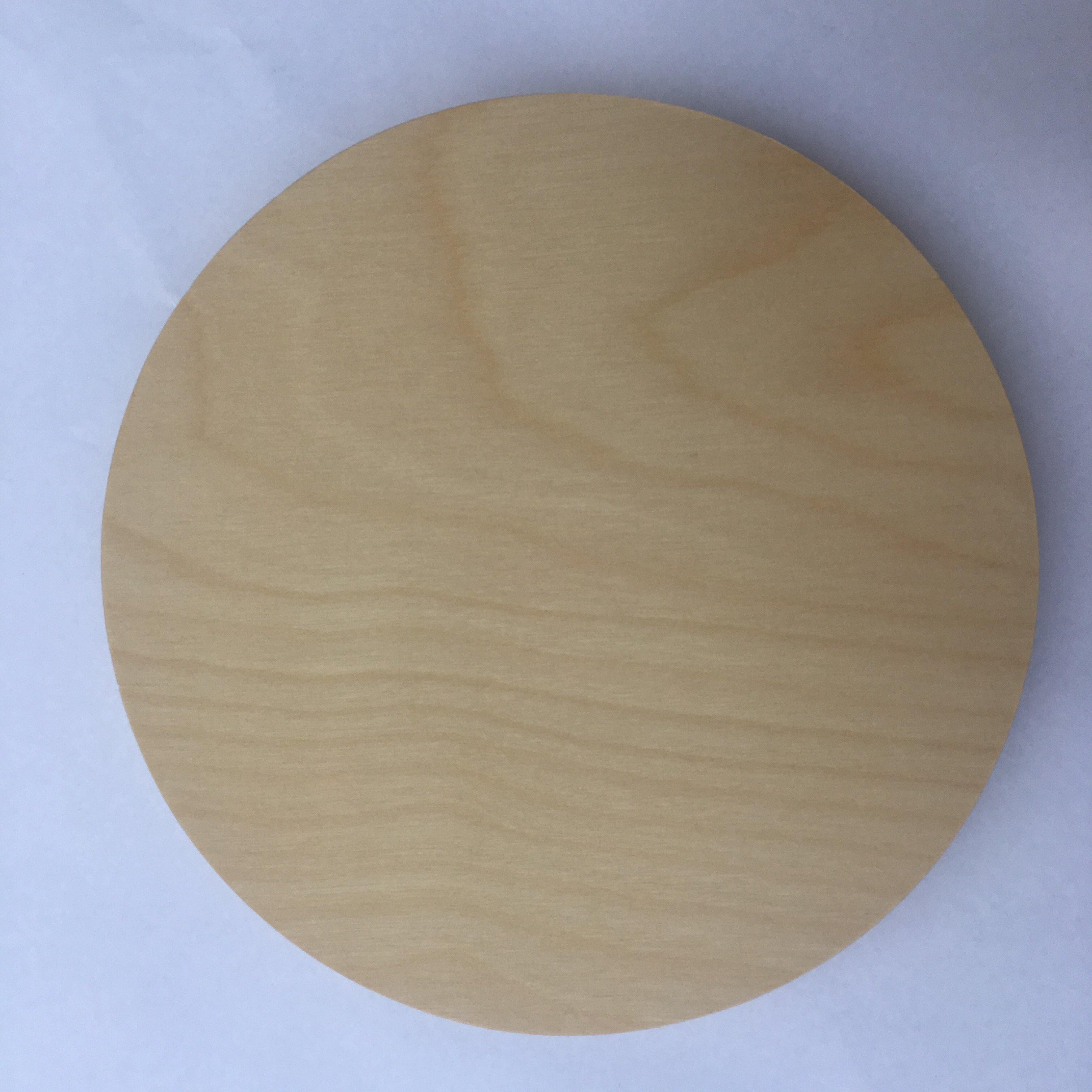 Luca Premium Artist's Round Wood Painting Panels 2.3cm Thick - Art Supplies Australia