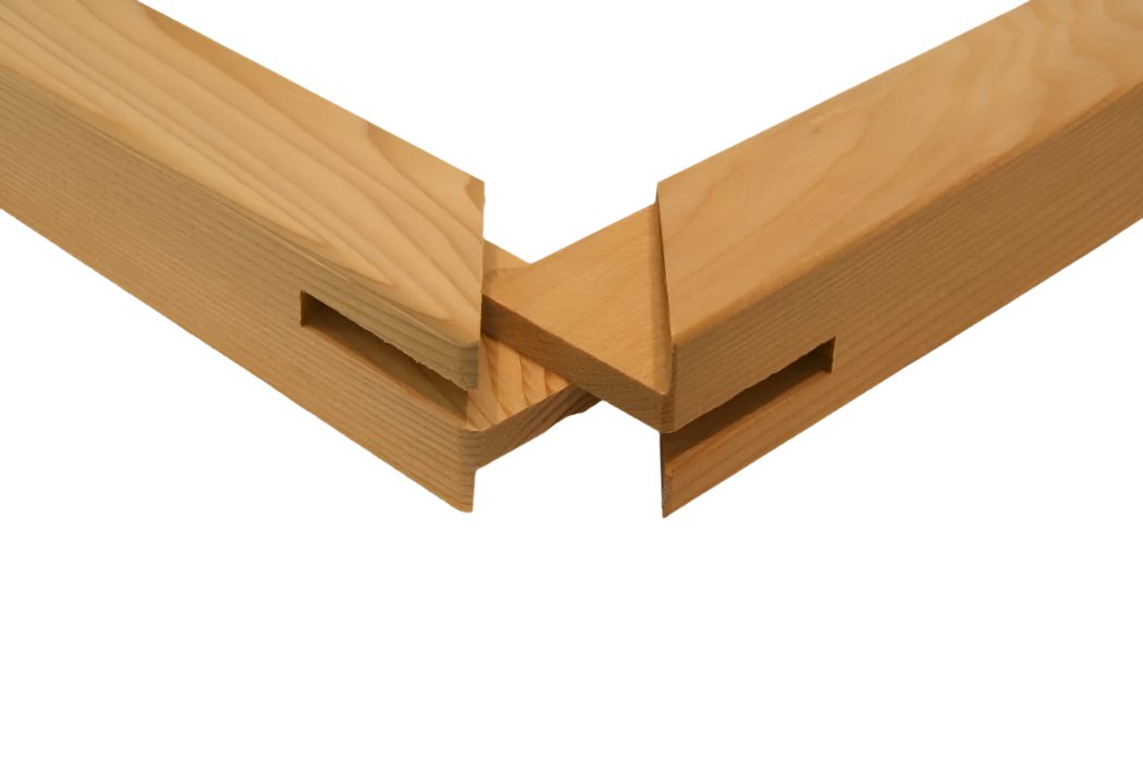 Luca Pine HD Stretcher Bar - 1 Pair - Art Supplies Australia