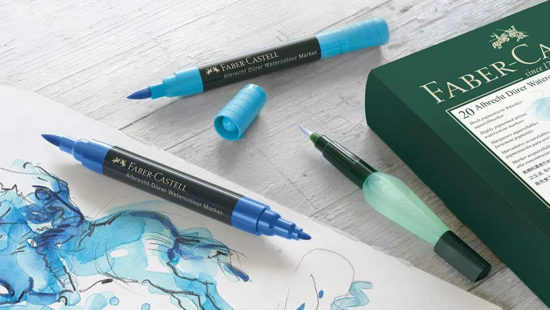Faber-Castell Albrecht Durer Watercolour Marker Set - Art Supplies Australia