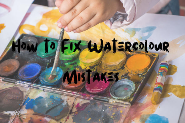 How to Fix Watercolour Mistakes - Art Supplies Australia