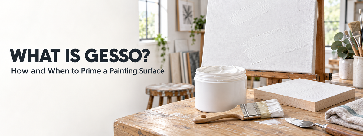 What Is Gesso? How and When to Prime a Painting Surface