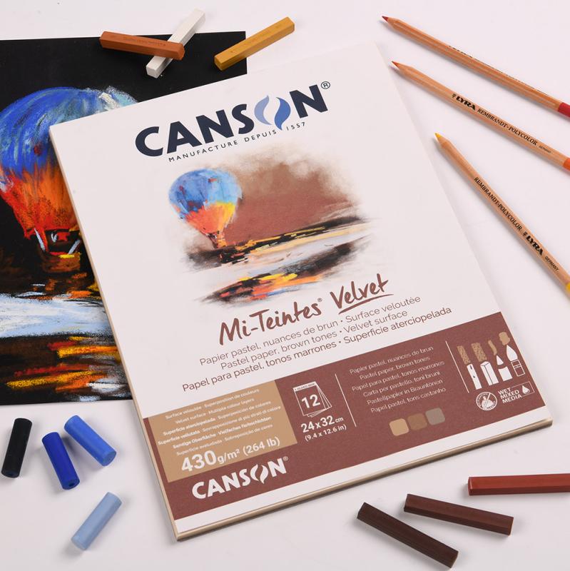 Discover Canson® Mi-Teintes® Velvet: The Ultimate Pastel Paper