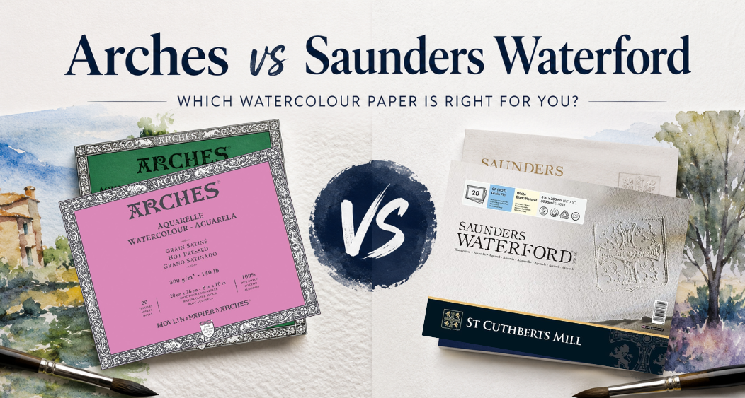 Arches vs Saunders Waterford: Which Watercolour Paper Should You Actually Buy?