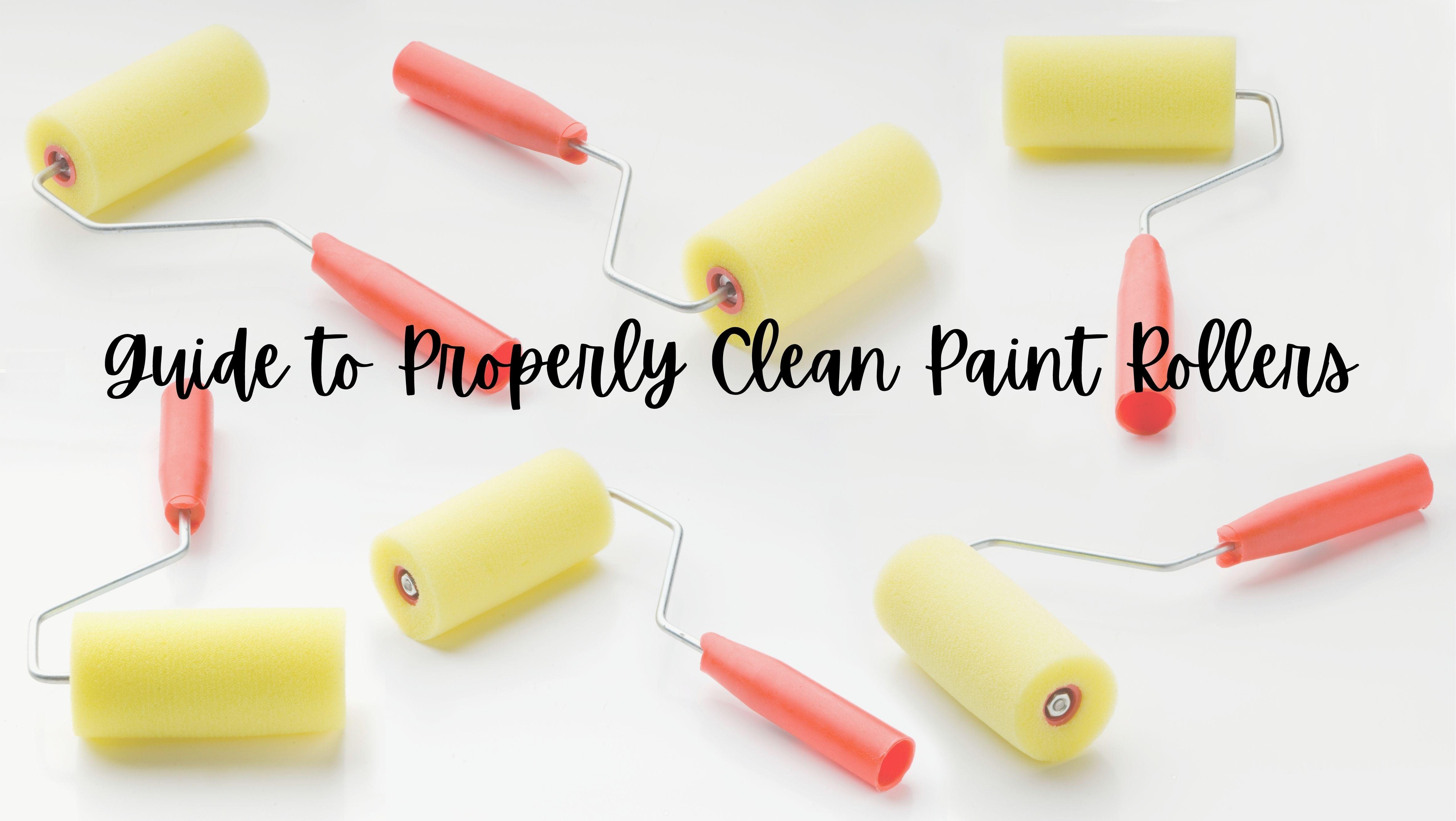 Guide to Properly Clean Paint Rollers