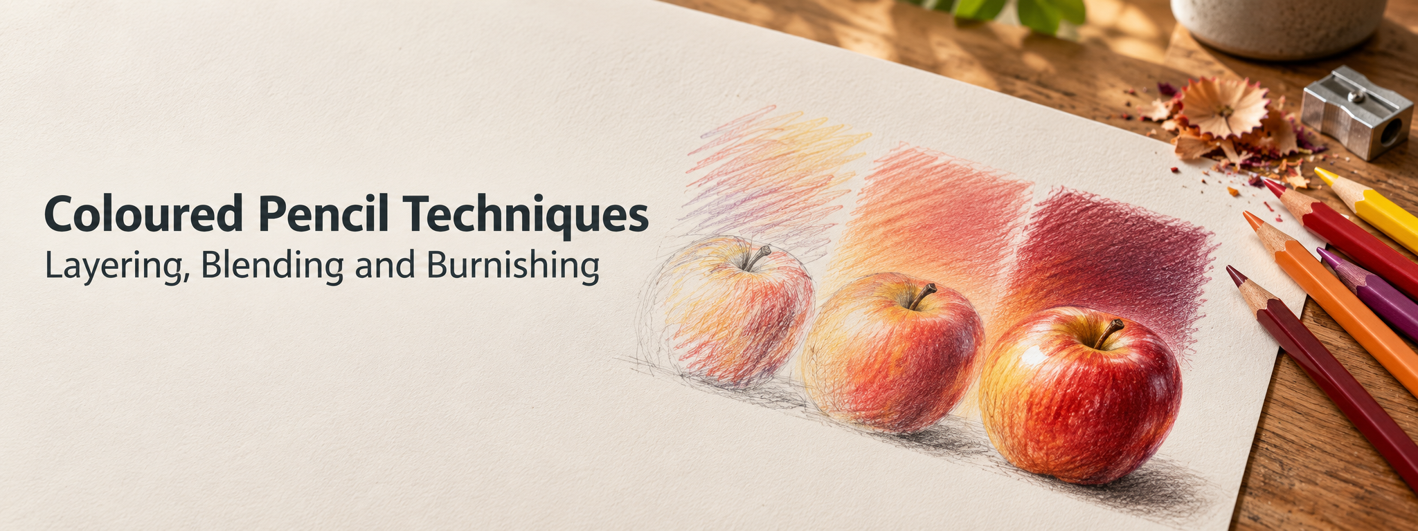 Coloured Pencil Layering and Blending Techniques