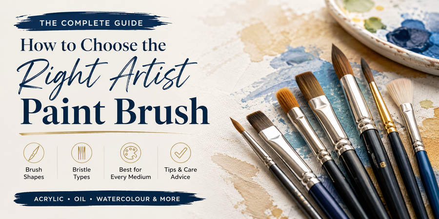 How to Choose the Right Artist Paint Brush: A Complete Guide