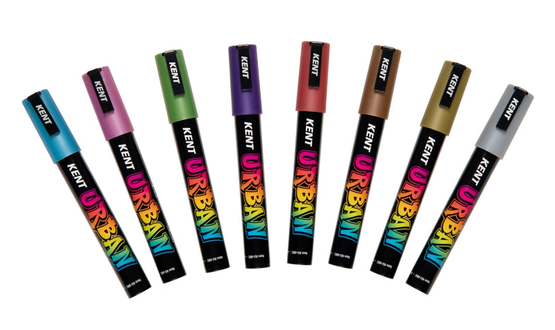 Kent Urban Paint Marker - Metallic Sets