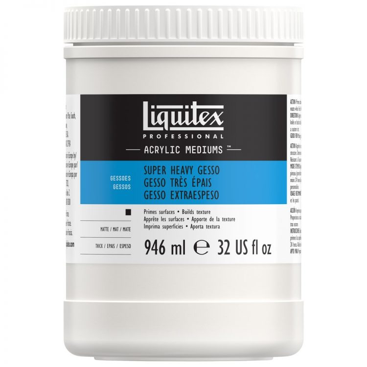 Liquitex Acrylic Surface Preparation - Super Heavy Gesso - Art Supplies Australia