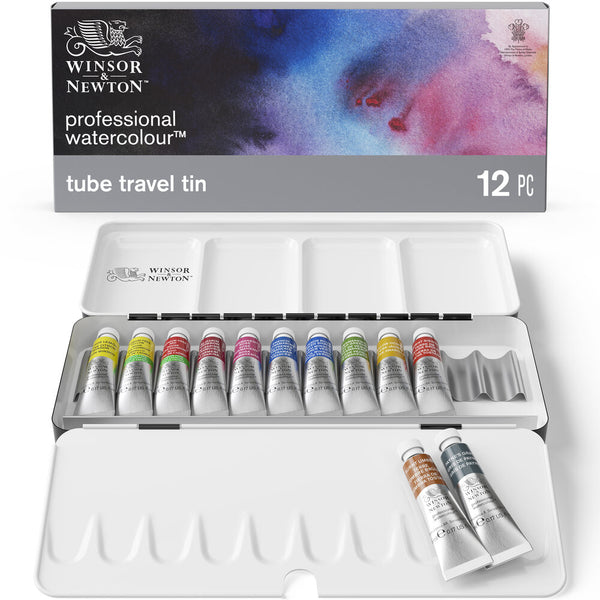 Winsor & Newton Professional Watercolour - Tube Travel Tin