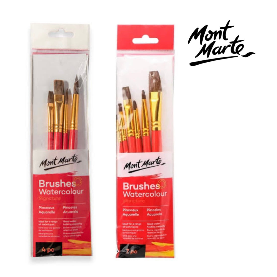 Mont Marte Gallery Series Watercolour Brush Sets