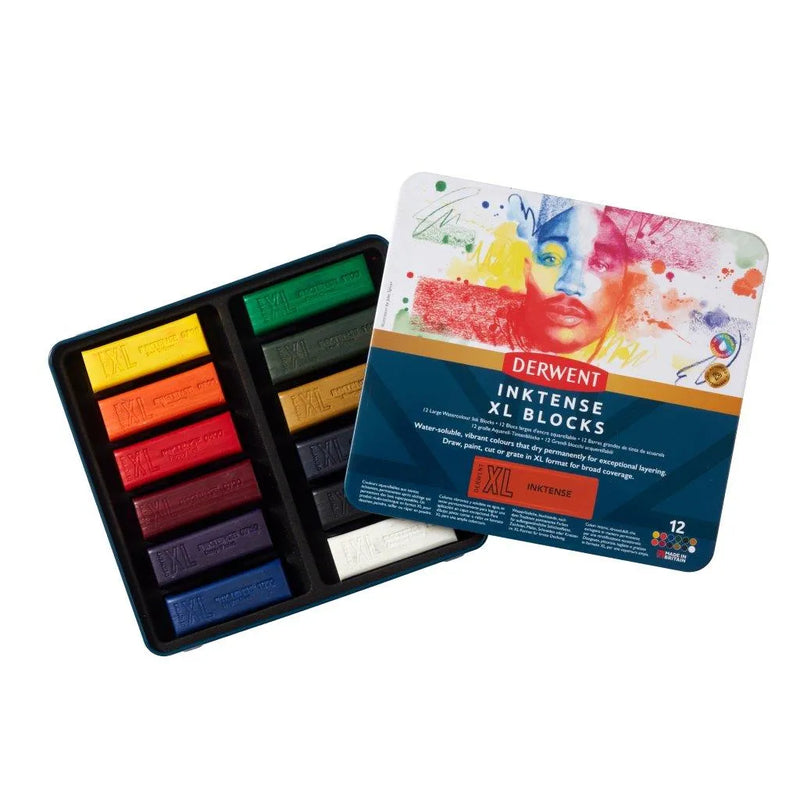 Derwent Inktense XL Blocks Tin Sets