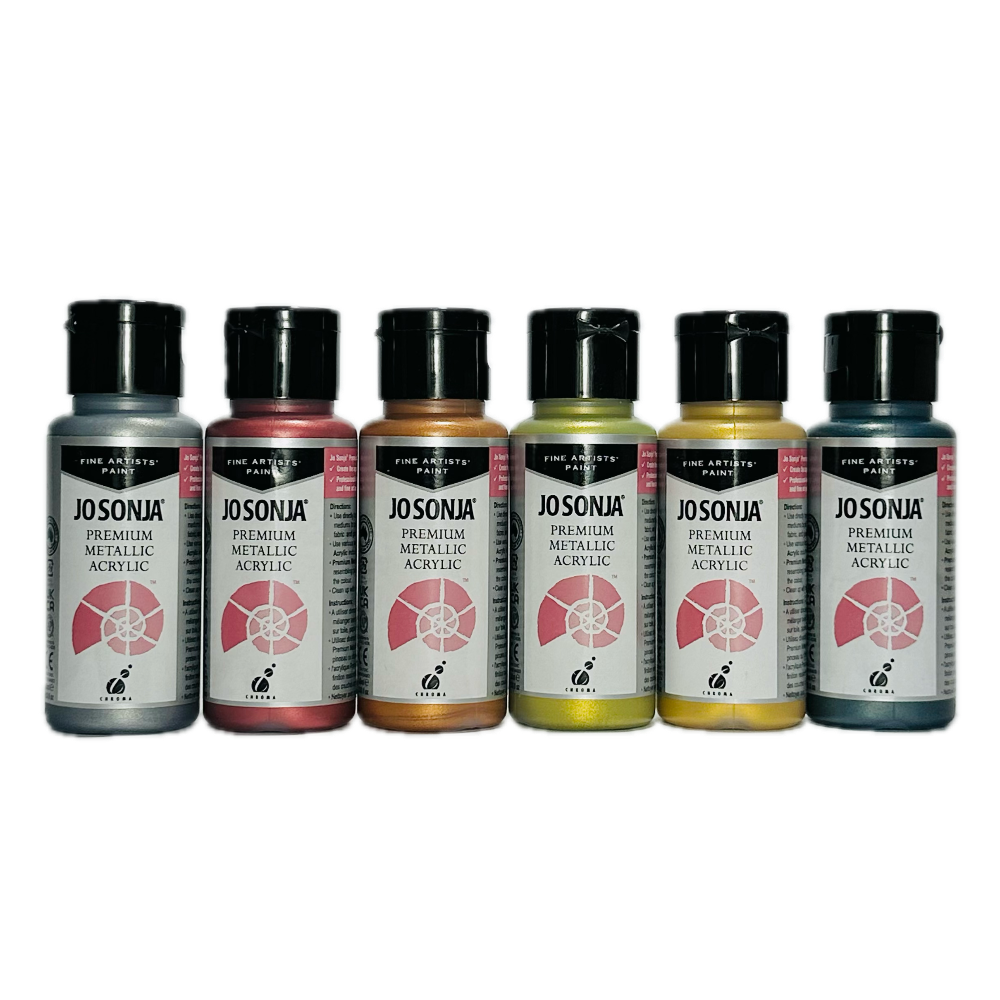 Jo Sonja Acrylic Paints Metallic Colour | Art Supplies Australia