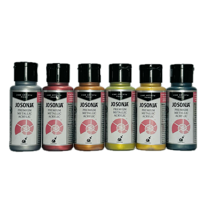 Jo Sonja Acrylic Paints Metallic Colour | Art Supplies Australia