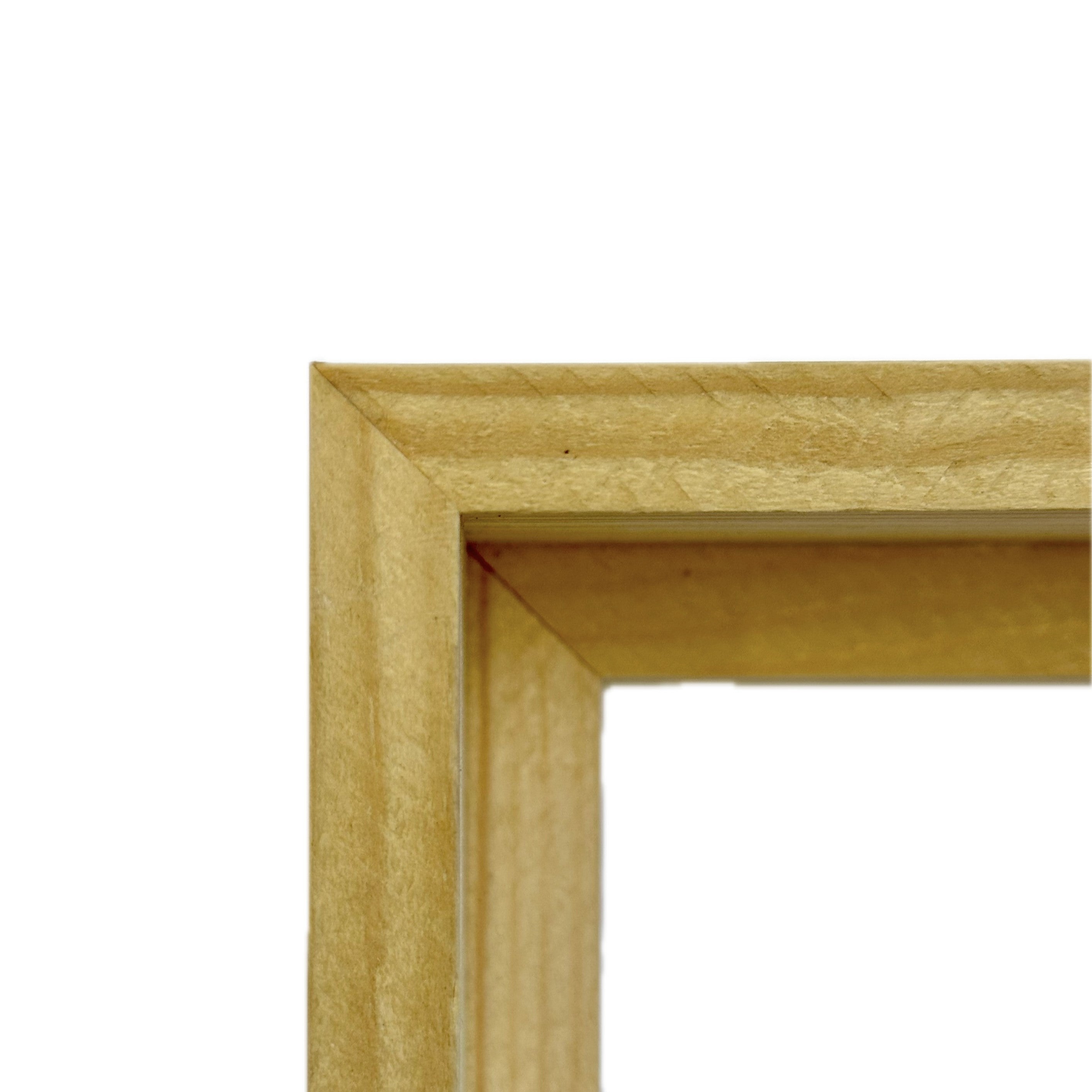 Blank Canvas & Floating Frame Set Bundles of 2PC