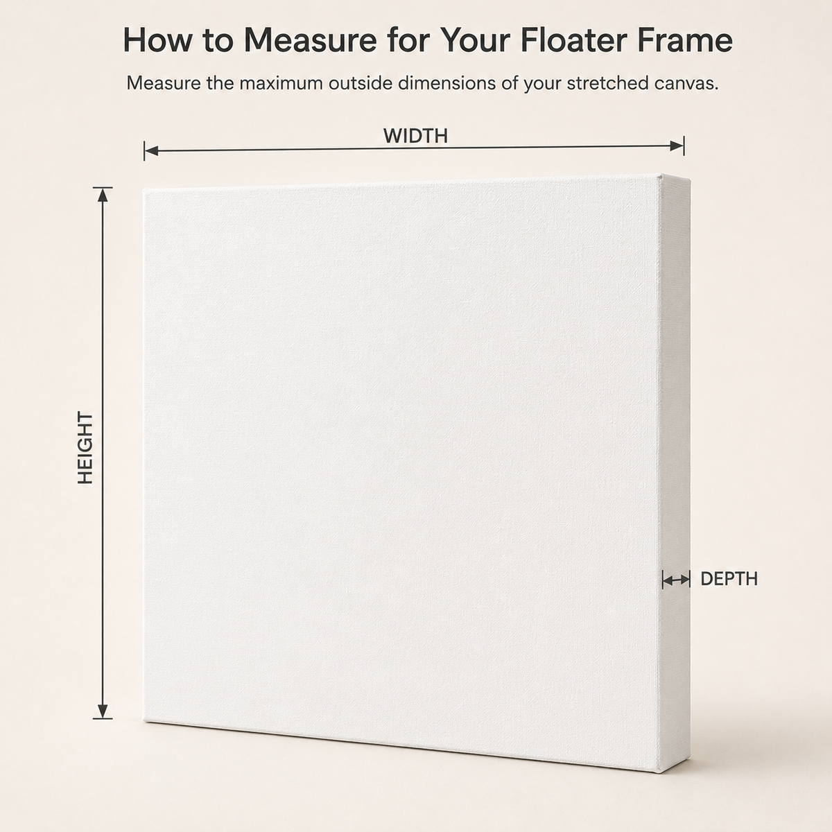 Custom Floater Frame