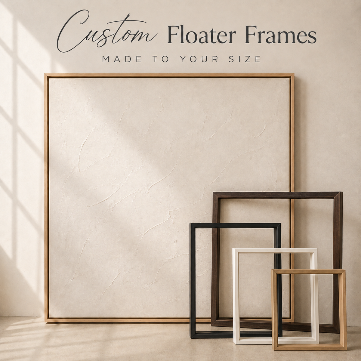 Custom Floater Frame