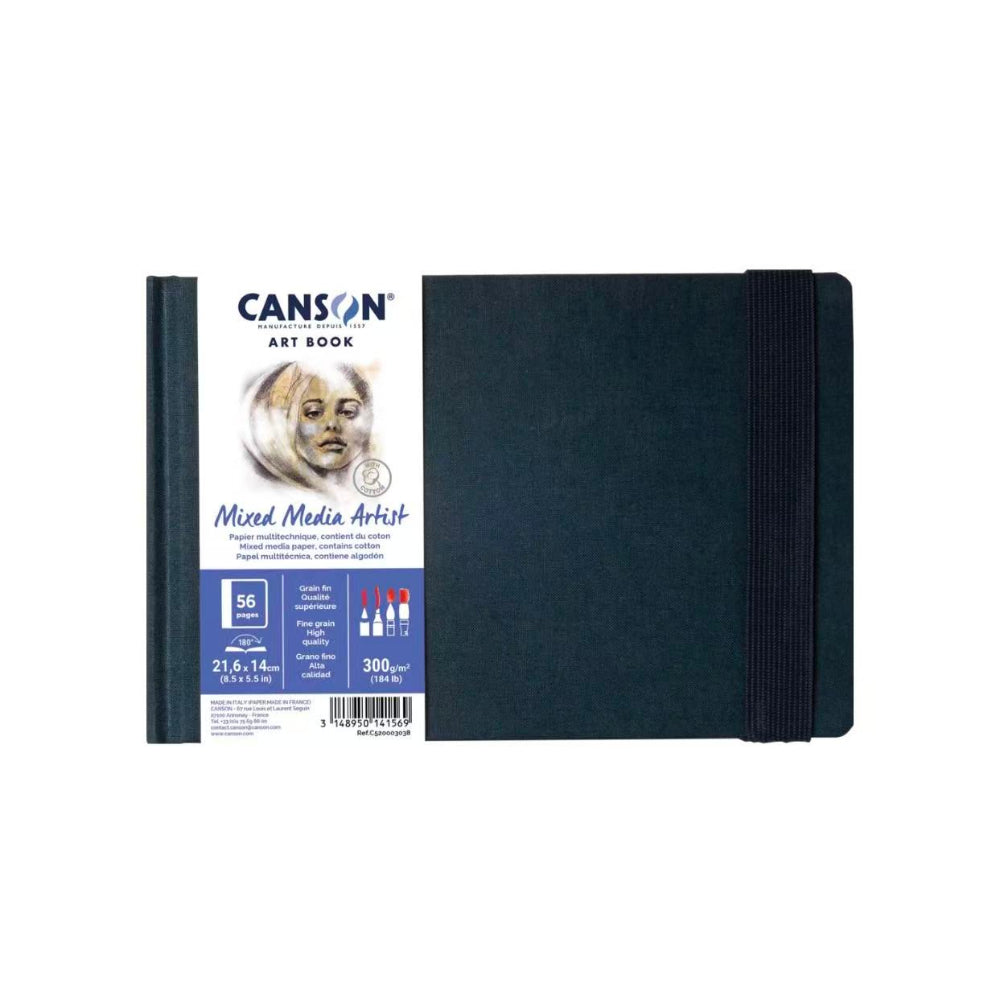 Canson Art Book 300gsm Mixed Media Artist Hard Cover