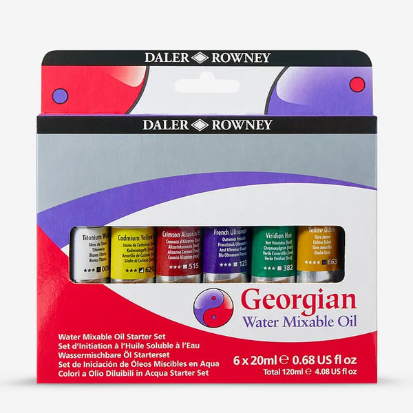 Daler-Rowney Georgian Water Mixable Oil Colour Sets