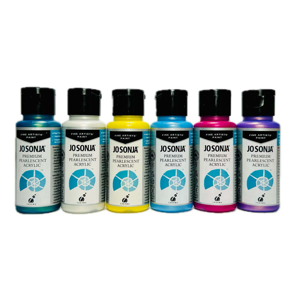 Jo Sonja Acrylic Paints Pearlescent Colour | Art Supplies Australia