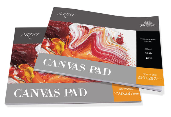 Phoenix Artist Premium Canvas Pads 380gsm 10 Sheets - Art Supplies Australia