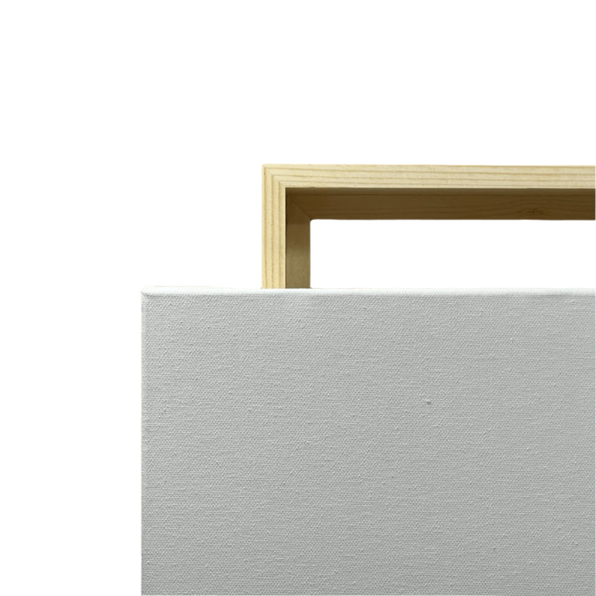 Blank Canvas & Floating Frame Set Bundles of 2PC
