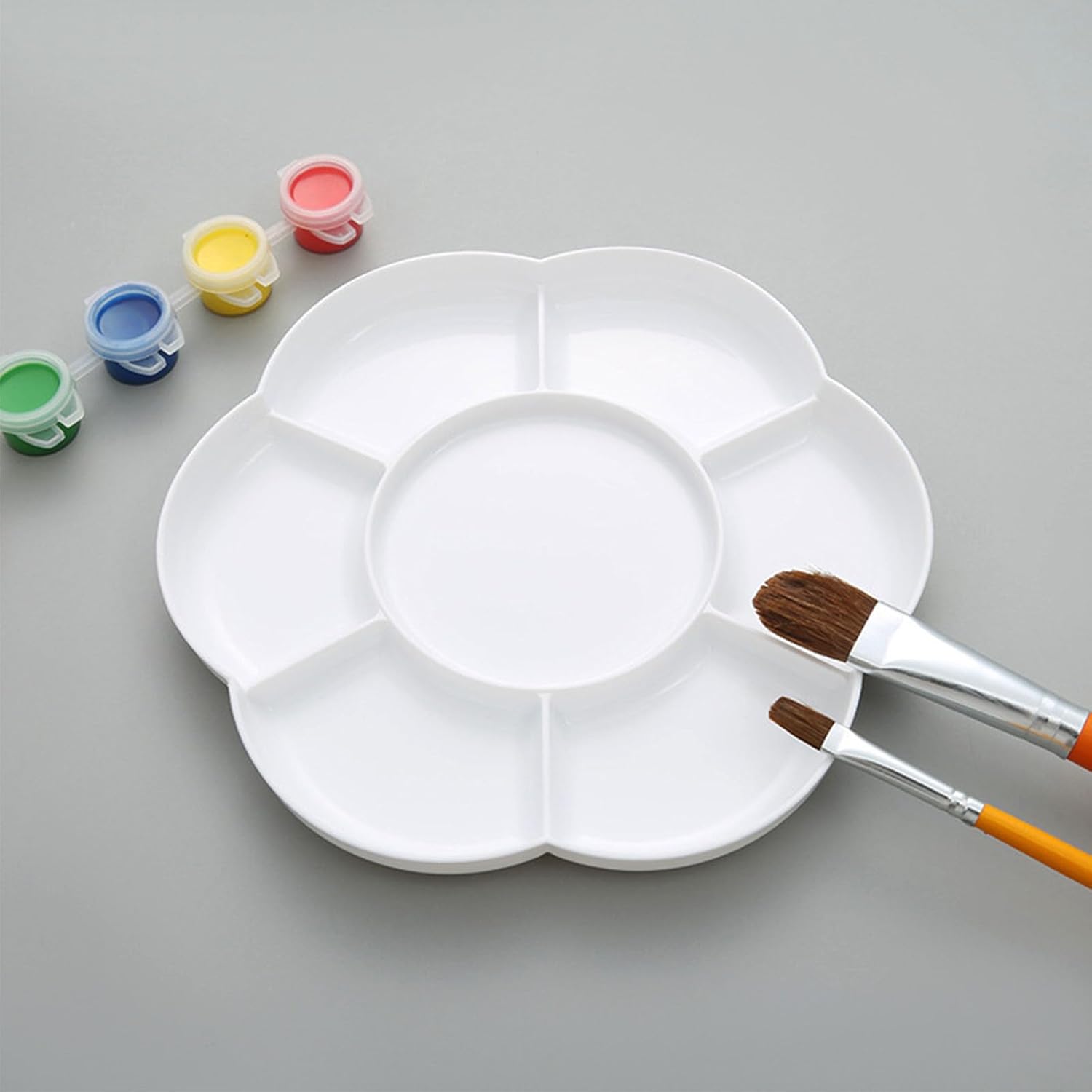 Marie's Plastic Large Flower Shape Mixing Palette