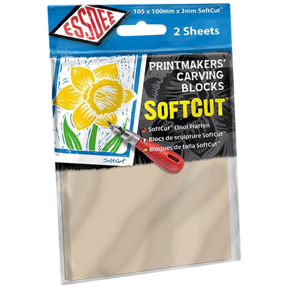 Essdee Soft Cut Carving Block - 2 Pack