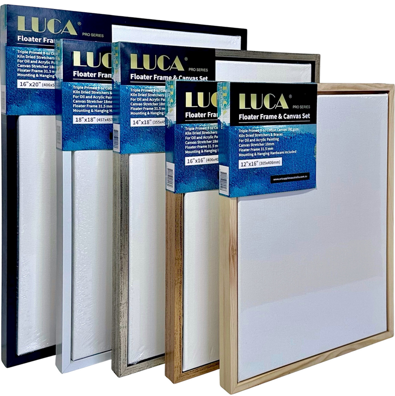 Luca Artist Floating Canvas Thin Edge