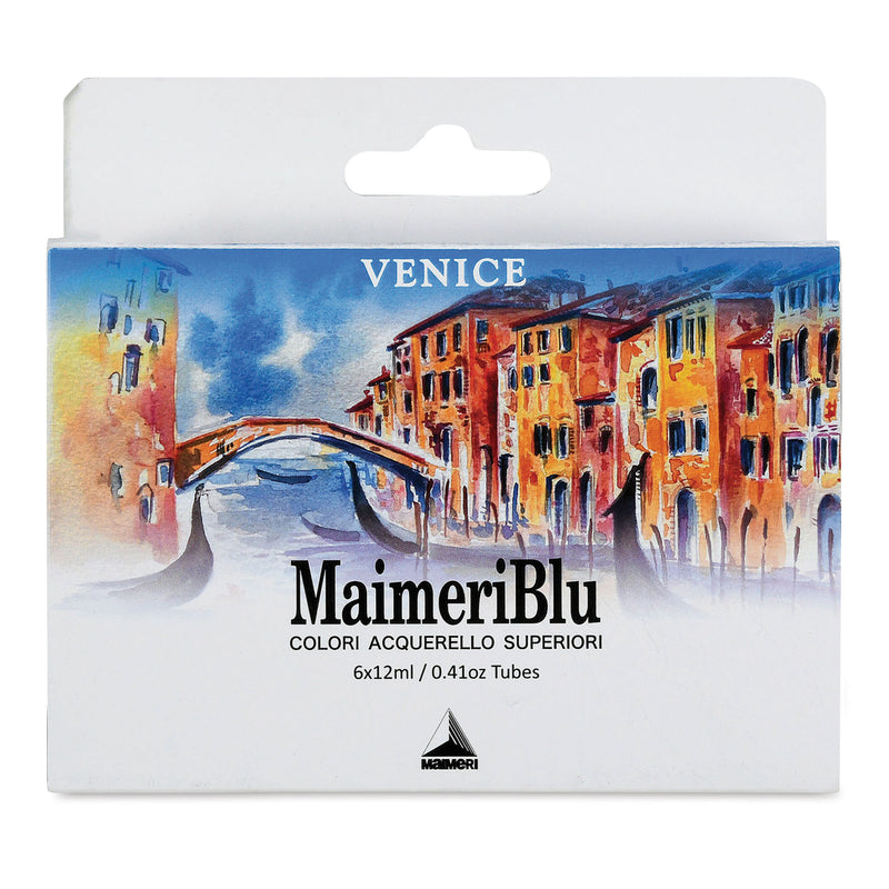 Maimeri Blu Artist Watercolour - 6 x 12ml Set Venice