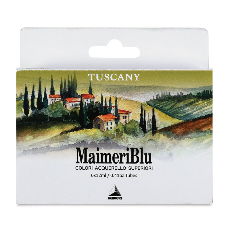 Maimeri Blu Artist Watercolour - 6 x 12ml Set Tuscany