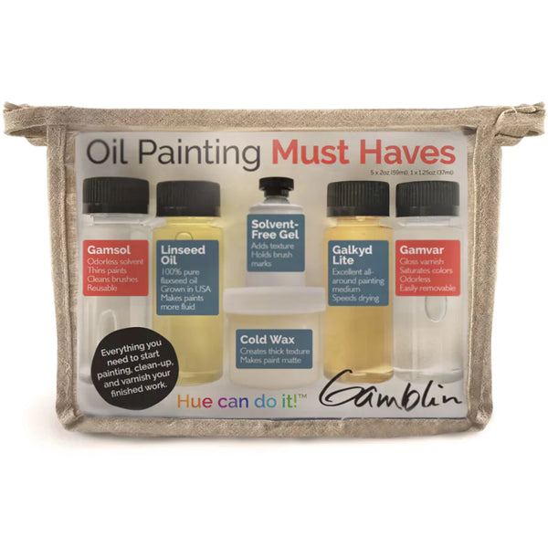 Gamblin Oil Painting Medium Set