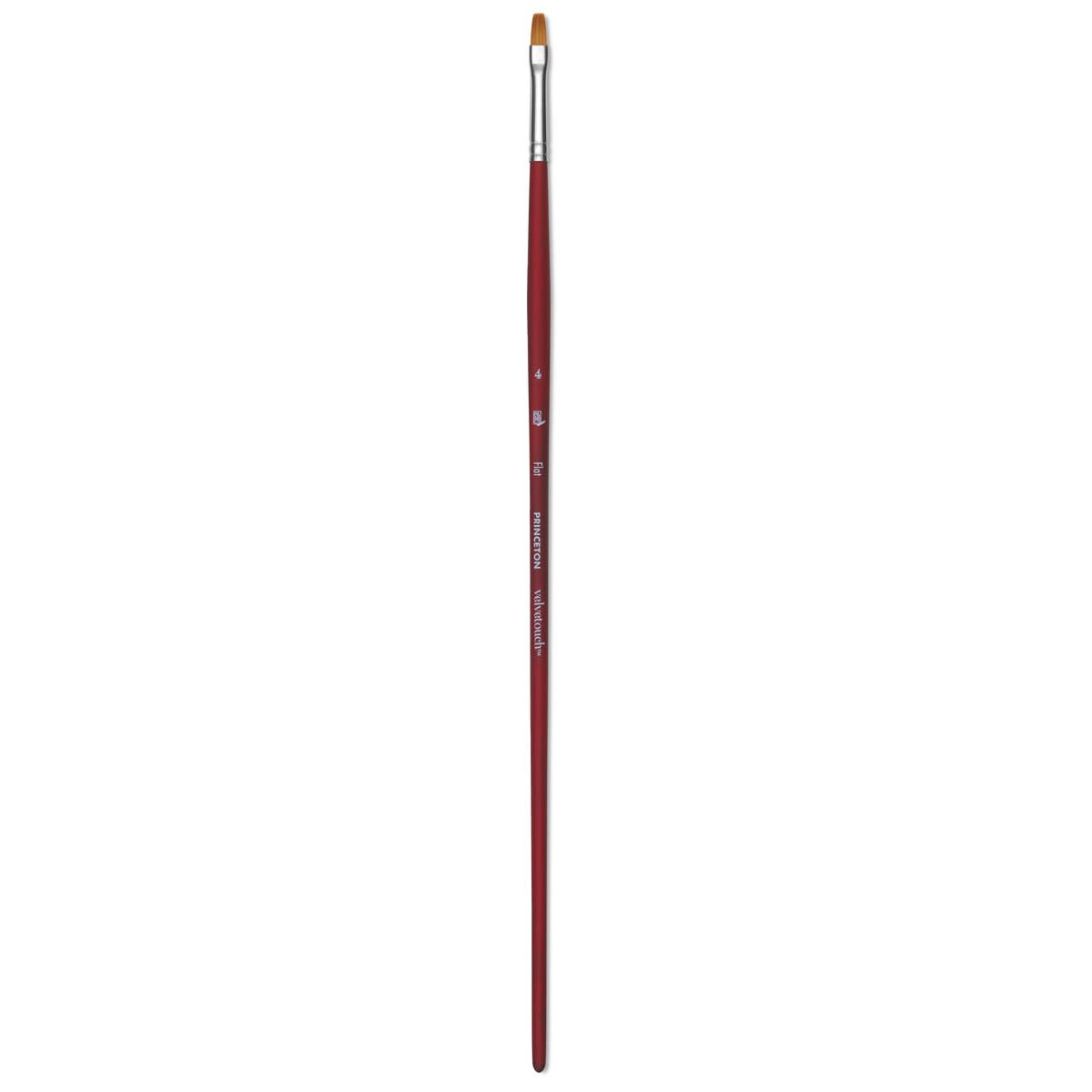 Princeton Velvetouch Series 3900 Premium Synthetic Blend Brush (Long Handle)