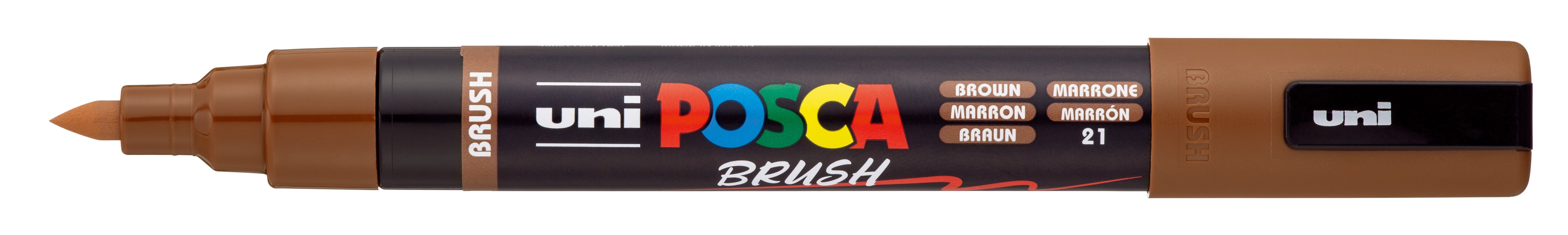 Uni POSCA Paint Marker Medium (1.0-4.0mm) Brush Tip