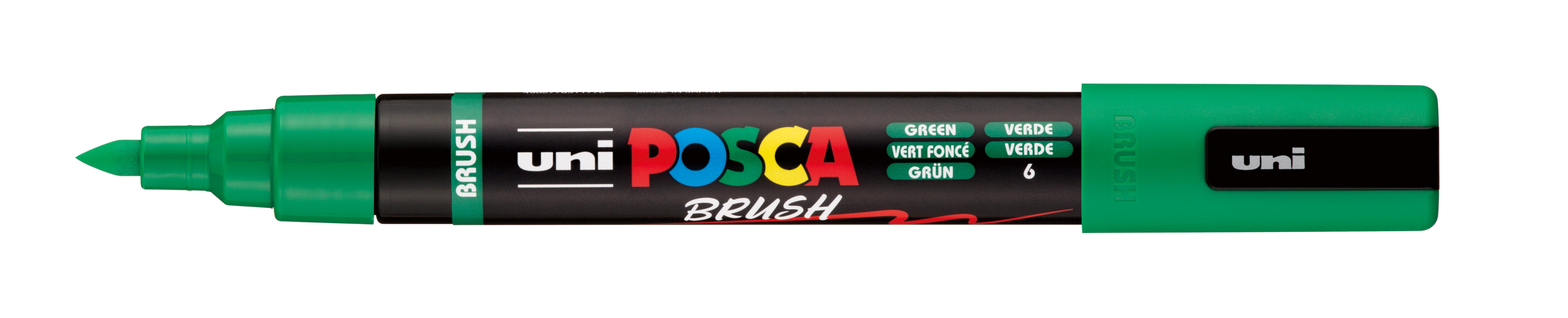 Uni POSCA Paint Marker Medium (1.0-4.0mm) Brush Tip