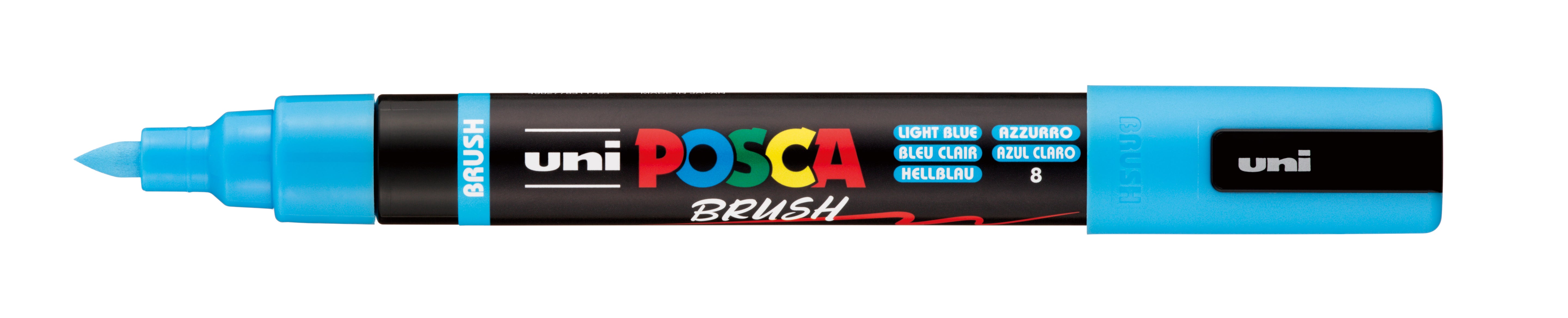Uni POSCA Paint Marker Medium (1.0-4.0mm) Brush Tip