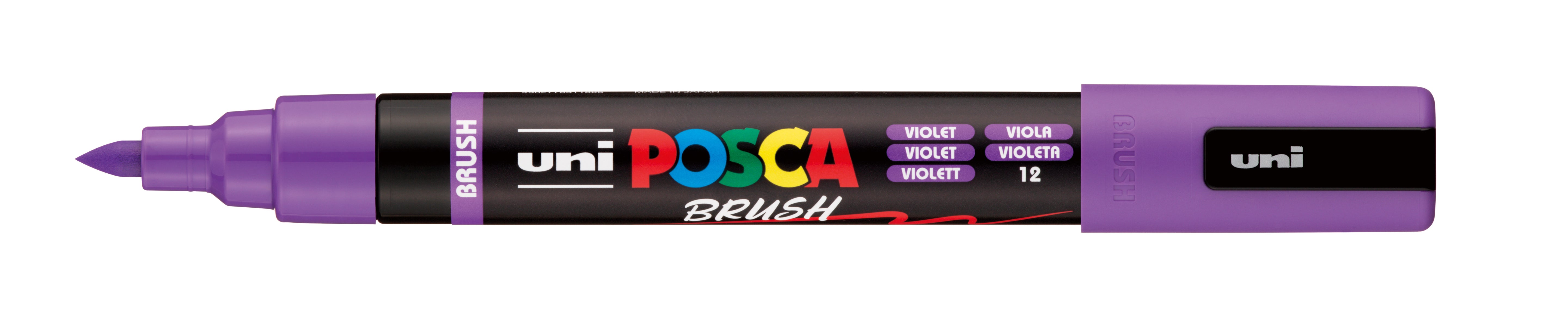 Uni POSCA Paint Marker Medium (1.0-4.0mm) Brush Tip