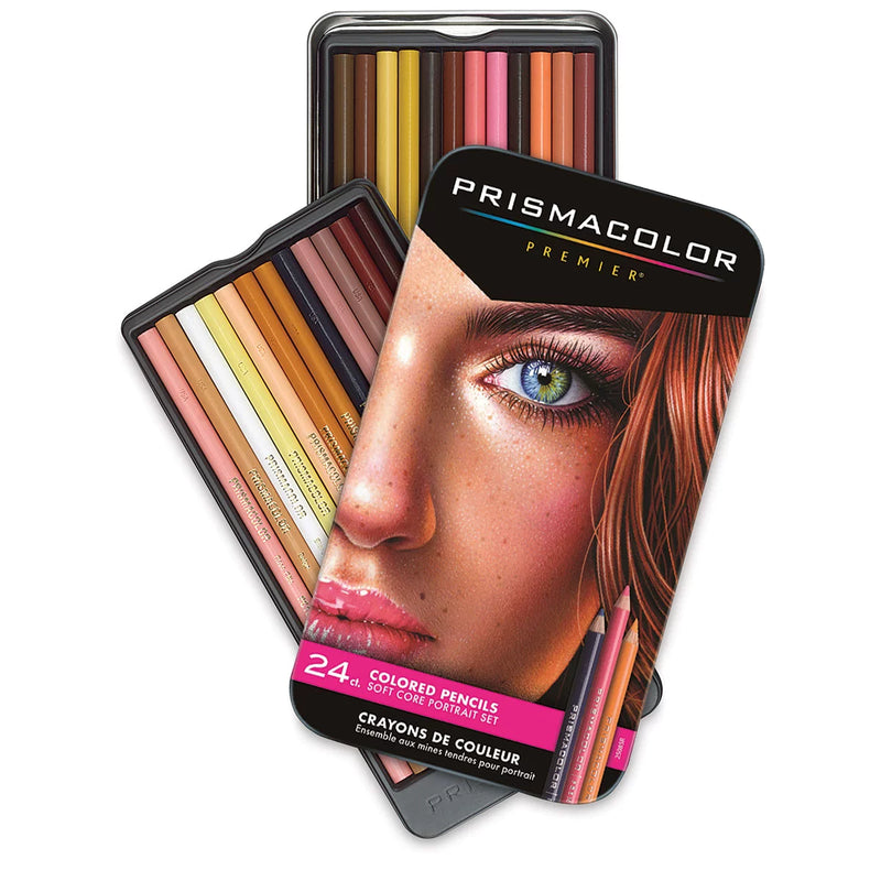 Prismacolor Premier Coloured Pencils - Portrait Set of 24