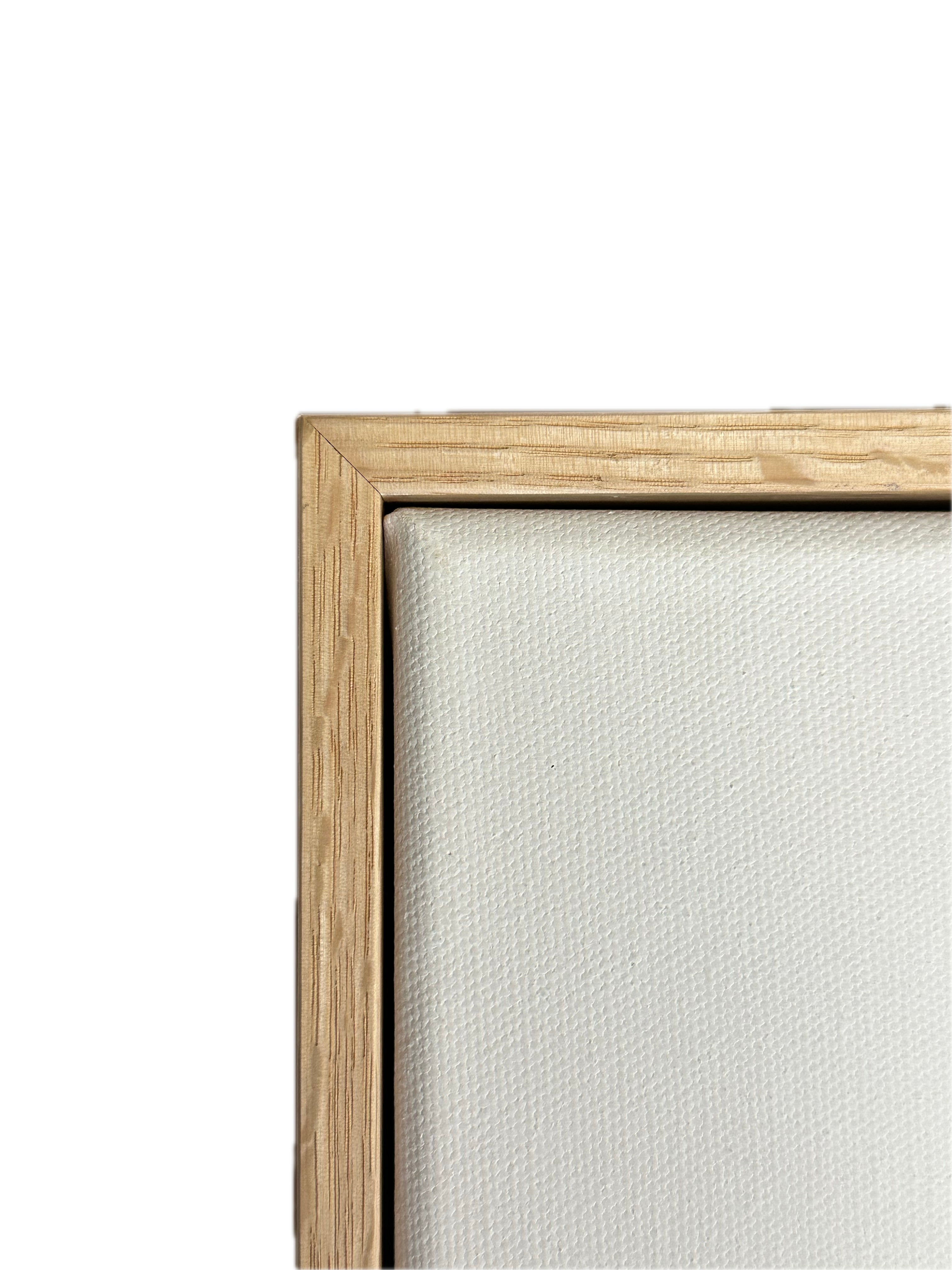 Blank Canvas & Floating Frame Set Bundles of 2PC