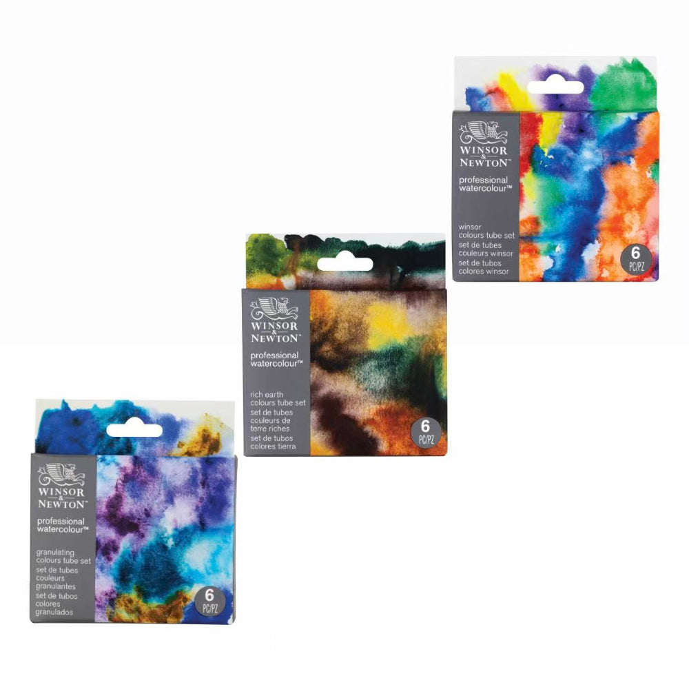Winsor & Newton Professional Watercolour 6x5ml Sets