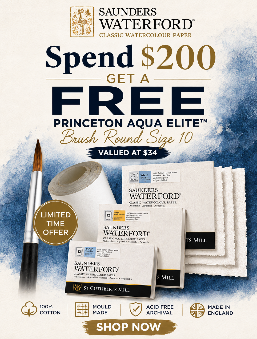 saunders waterford mobile homepage banner