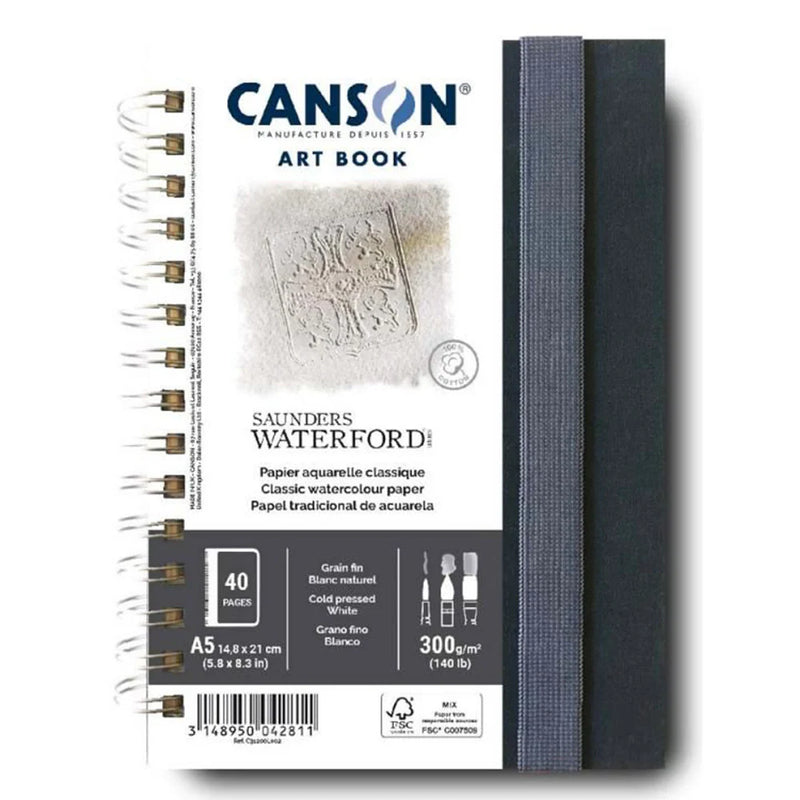 Canson Book 300gsm Pro Saunders Waterford A5