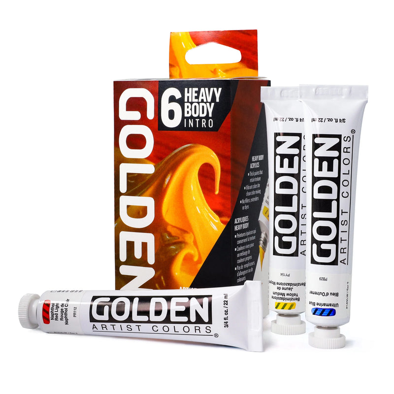 Golden Heavy Body Intro Set 6 x 22ml